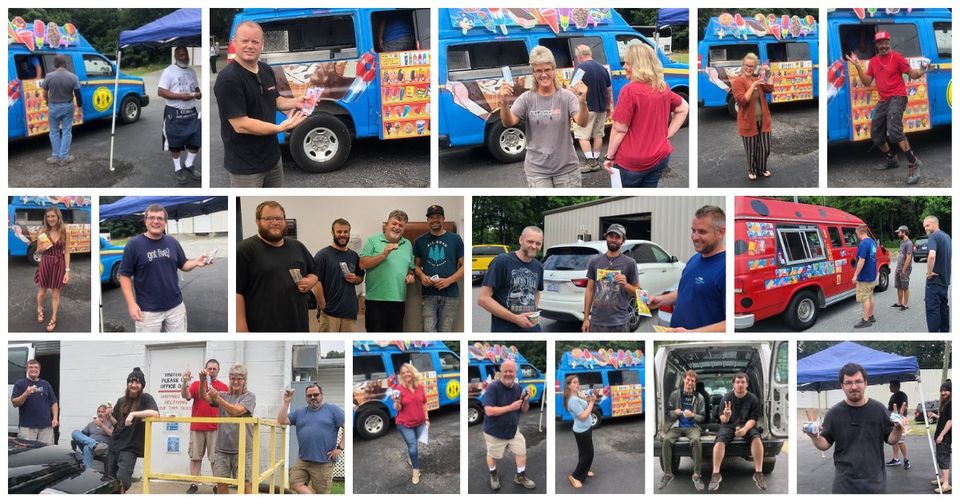ClearCut Employees Enjoy National Ice Cream Day